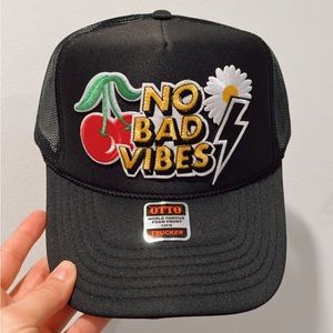 No Bad Vibes Trucker Hat